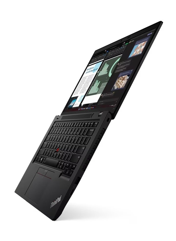 Lenovo - ThinkPad L14 Gen 4 Laptop, i7-1355U, 16Gb DDR4, 512Gb Ssd M.2, Integrated Intel Iris Xe Graphics, 14.0" FHD IPS, Win 11 Pro English/Arabic Black - Image 1