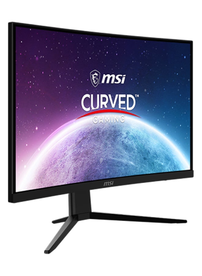 MSI - G2422C 24" FHD VA Curved Gaming Monitor, 1ms Response Time & 180Hz Refresh Rate, Adaptive Sync Technology, 16.7 Million Display Colors with sRGB/DCI-P3, HDMI 2.0 / dp 1.4a, Black - Image 1