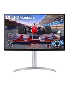 27 Inch UHD 4K 144Hz HDR Gaming Monitor With Speaker, AMD FreeSync™, Anti-Glare, HDMI 2.1, DisplayPort, USB-C, USB, Adjustable (Tilt/Height/Pivot) 27UQ750 White
