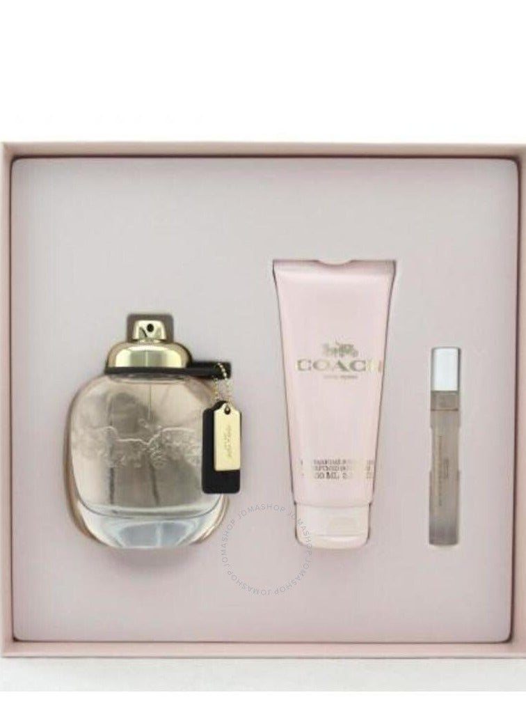 COACH - Coach New York Set (Eau de Parfum 90 ml + 7.5 ml + 100 Body Lotion) 90ml+7.5ml+100ml - Image 1