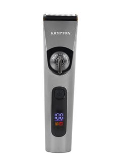 KRYPTON Professional Hair And Beard Trimmer, Rechargeable With High-Capacity Li Battery And 4 Hours Working Time, Quick Charge- KNTR5467 Grey  - Image 2