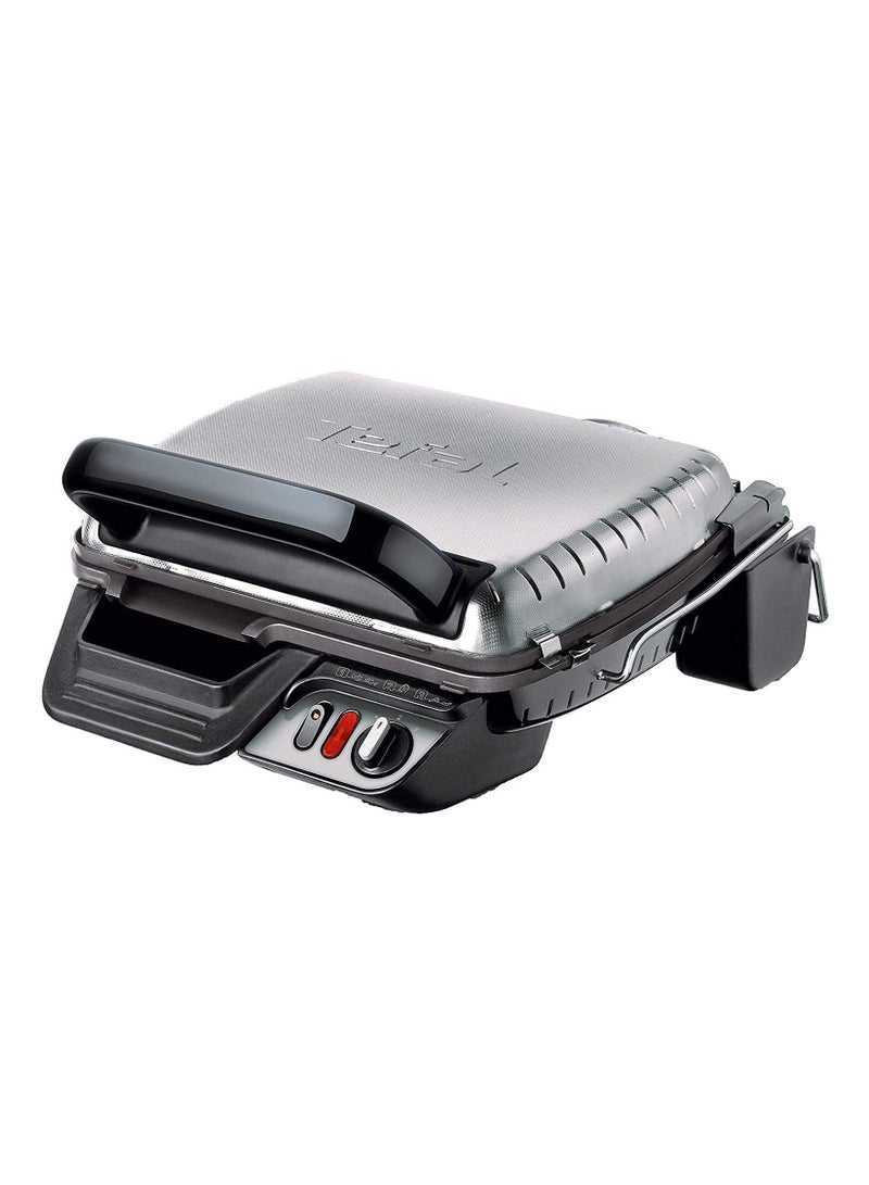 Tefal - 3 In1 Electric Contact Grill With Baking Function And Table Grill BBQ Foldable With Double Grill Surface With Hamburger Press Adjustable Thermostat Non-stick Grill Plates 2000 Watts Bundle 2000 W GC3060+W875 Black / Silver - Image 1