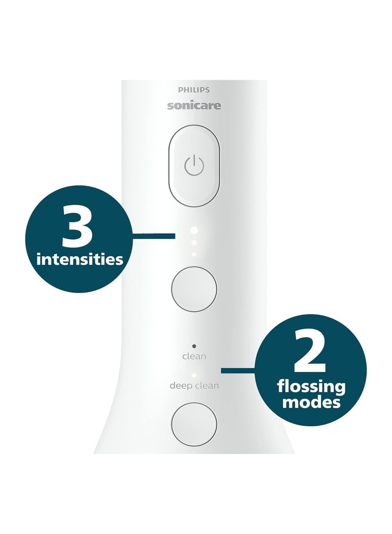 فيليبس Sonicare Power Flosser 3000 Cordless, Oral Irrigator, White HX3806/21 - Image 3
