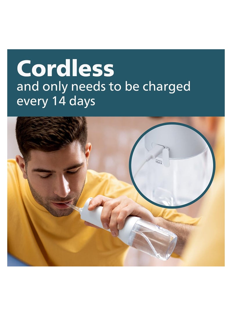 فيليبس Sonicare Power Flosser 3000 Cordless, Oral Irrigator, White HX3806/21 - Image 4