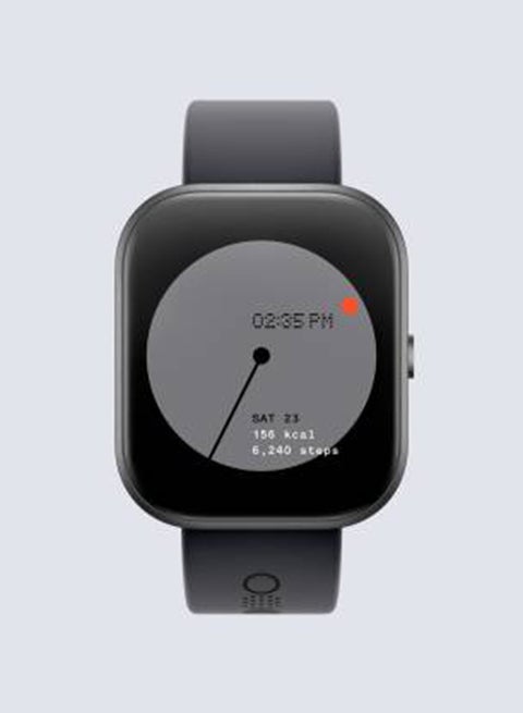 Watch Pro Smartwatch With Bluetooth Calling, AMOLED Display, IP68 Water Resistant Dark Grey