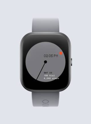 Ash Grey Strap + Dark Grey