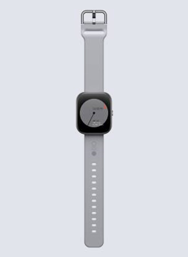 cmf by NOTHING - Watch Pro Smartwatch With Bluetooth Calling, AMOLED Display, IP68 Water Resistant Ash Grey Strap + Dark Grey - Image 1