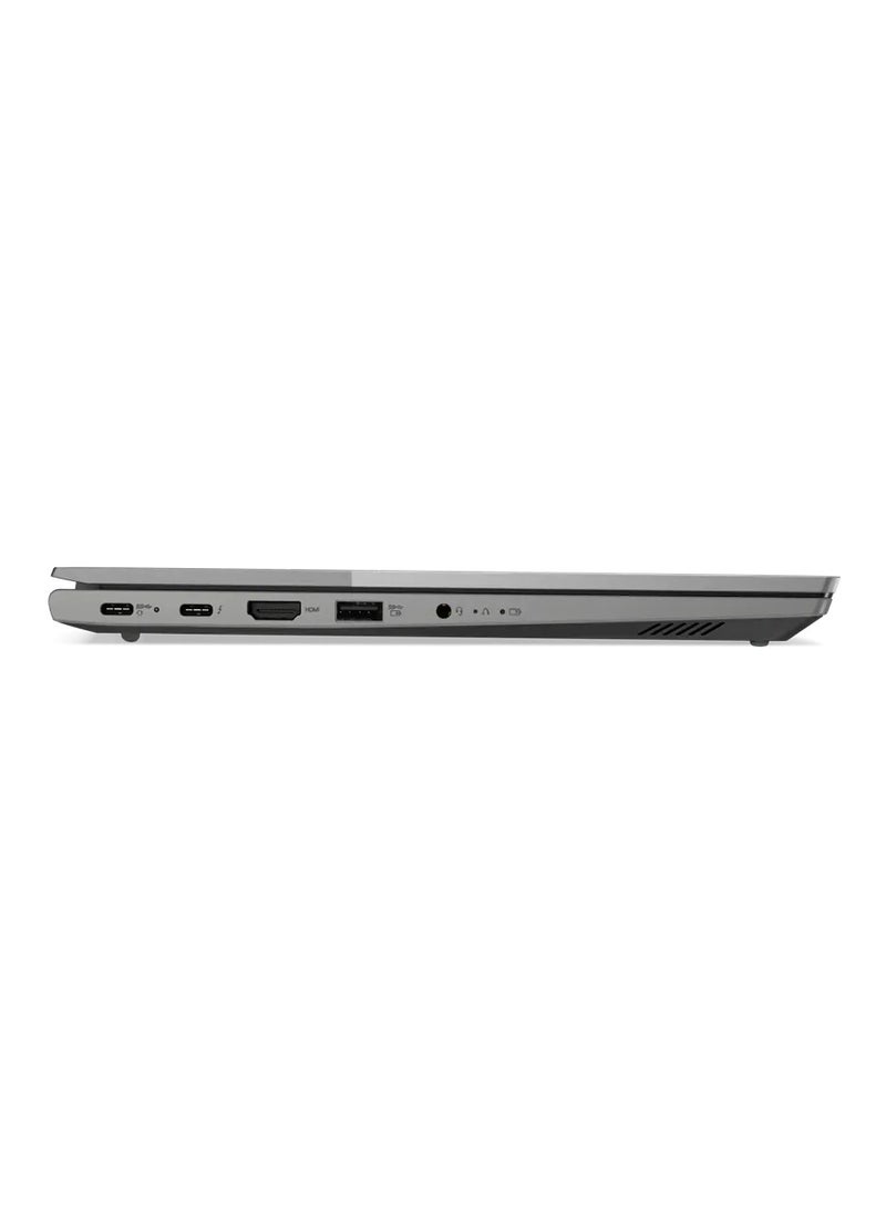 Lenovo - ThinkBook 14 G4 IAP Laptop, 14-IAP, i5-1235U, 8GB Base DDR4, 512GB SSD M.2, Intel UHD Graphics, 14.0 Inch FHD, Win 11 Pro English/Arabic Black - Image 1