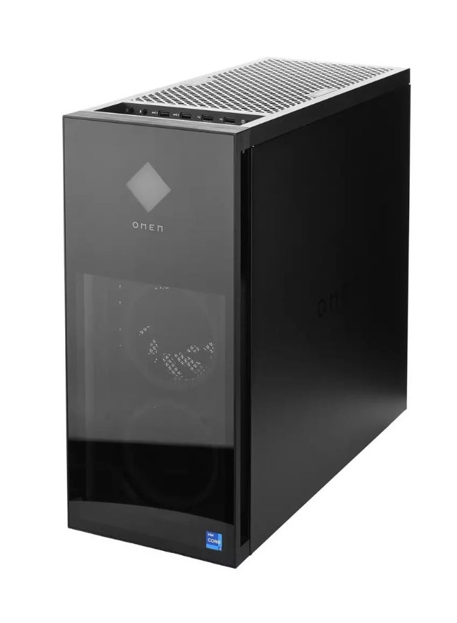 HP - OMEN Gaming Core i7-13700K Processor/32GB RAM/1TB SSD/Windows 11/12GB NVIDIA GeForce RTX 4070 Ti Graphics/ Shadow Black - Image 1