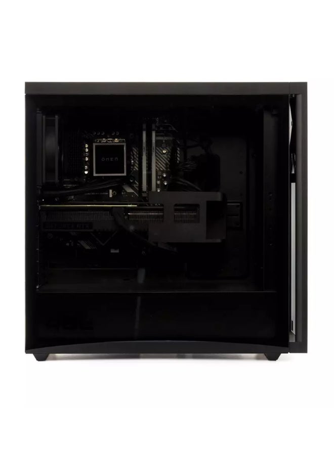 HP - OMEN Gaming Core i7-13700K Processor/32GB RAM/1TB SSD/Windows 11/12GB NVIDIA GeForce RTX 4070 Ti Graphics/ Shadow Black - Image 1