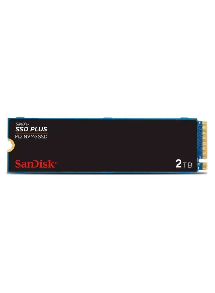 سانديسك SSD Plus PCIe Gen 3 NVMe SSD، 3200 ميجابايت/ثانية R 2 تيرابايت  - Image 1