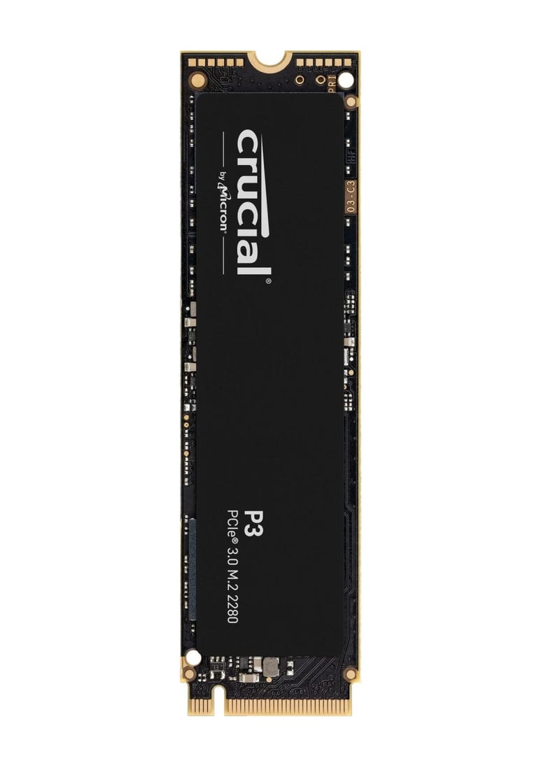 crucial - P3 M.2 PCIe Gen3 NVMe Internal SSD - Up to 3500MB/s - CT1000P3SSD801 1 TB - Image 1