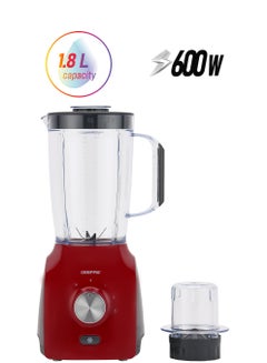 GEEPAS 2-In-1 Blender With 1.8L Jar 3 Speed And Pulse Function 1.8 L 600 W GSB5485NV Multicolour  - Image 1