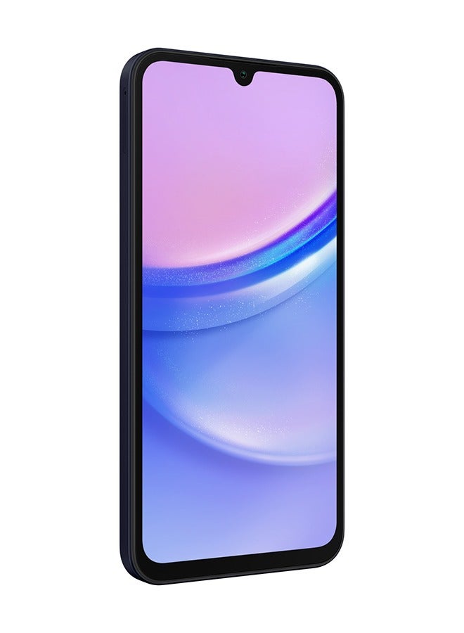 Samsung - Galaxy A15 Dual SIM Blue/Black 6GB RAM 128GB 4G LTE - Middle East Version - Image 1