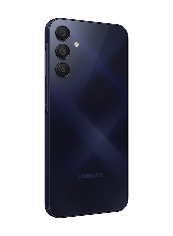 Samsung - Galaxy A15 Dual SIM Blue/Black 6GB RAM 128GB 4G LTE - Middle East Version - Image 1
