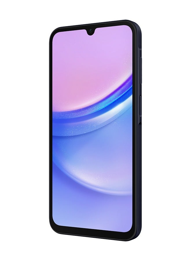 Samsung - Galaxy A15 Dual SIM Blue/Black 6GB RAM 128GB 4G LTE - Middle East Version - Image 1