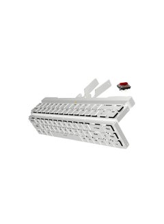 Royal Kludge RK925 Wireless Bluetooth With White Backlit, 68 Keys,60% Foldable Mechanical Keyboard With Built-In Stand Holder Red Switch  - Image 2