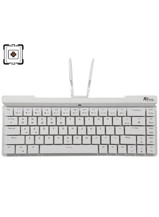RK925 Wireless Bluetooth With White Backlit, 68 Keys,60% Foldable Mechanical Keyboard With Built-In Stand Holder Brown Switch - pnsku/N70030453V/45/_/1702699254/38475eb1-e220-4164-829c-877b4a8085f9