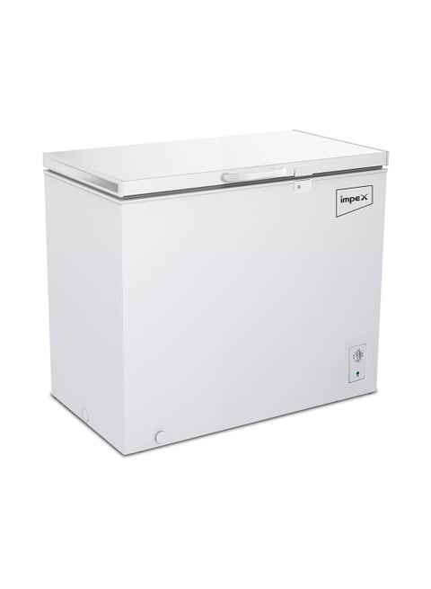 Chest Freezer, Energy Efficient Refrigeration System With Lamp, Grip Handle, Lock And Key, Ideal For Home And Restaurants 150L 54W IMCF 150A 150 L 54 W IMCF 150A White