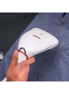 GEEPAS Handheld Garment Steamer, Ready to Use in 35 Seconds/ Suitable for all Kinds of Fabric and Safe for Delicate Fabrics/ 3 Modes, with Turbo Extreme Performance 250 ml 1500 W GGS25035 White and Pink  - Image 4