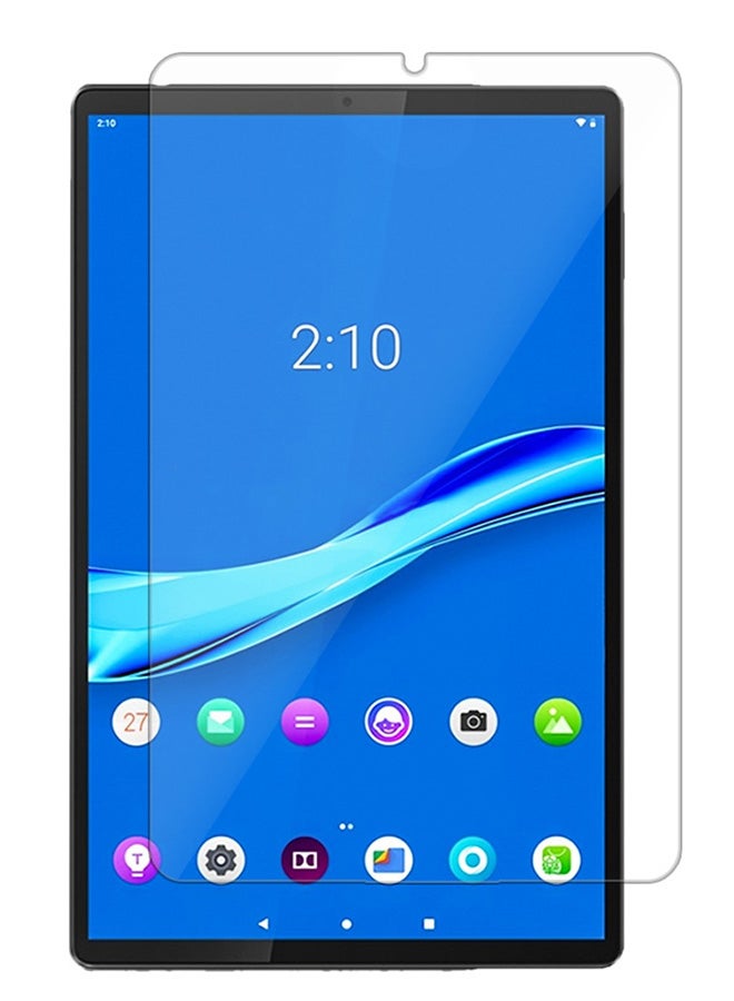 MARGOUN Lenovo M10 Plus Tablet Screen Protector Anti-Glare 9H Hardness Tempered Glass Scratch Resistant HD Display Screen Protector Clear - Image 1
