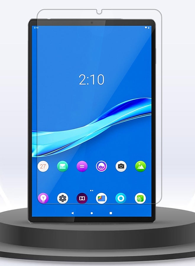 MARGOUN Lenovo M10 Plus Tablet Screen Protector Anti-Glare 9H Hardness Tempered Glass Scratch Resistant HD Display Screen Protector Clear - Image 3