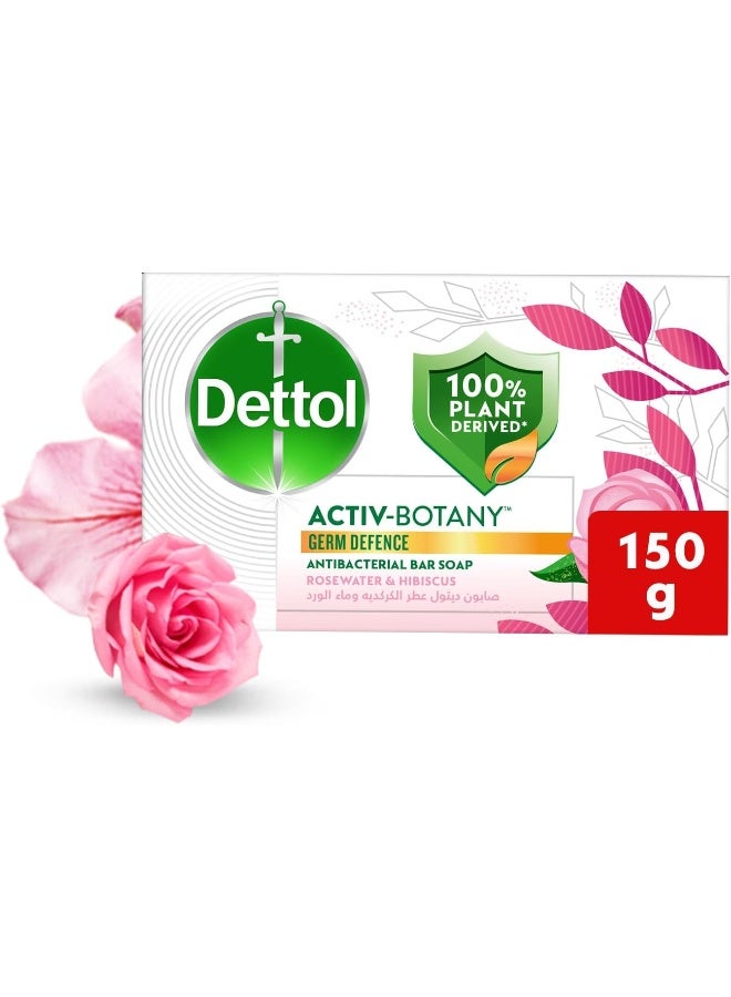 Rosewater And Hibiscus Activ Botany Antibacterial Soap Bar White 150grams - pnsku/N70030583V/45/_/1732554803/654ae37c-06e7-4dbc-b04a-68133ea3a0ea