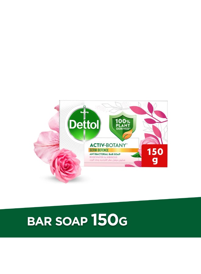 Rosewater And Hibiscus Activ Botany Antibacterial Soap Bar White 150grams - pnsku/N70030583V/45/_/1732554804/e60acd60-b6a4-479d-b390-910d61357162