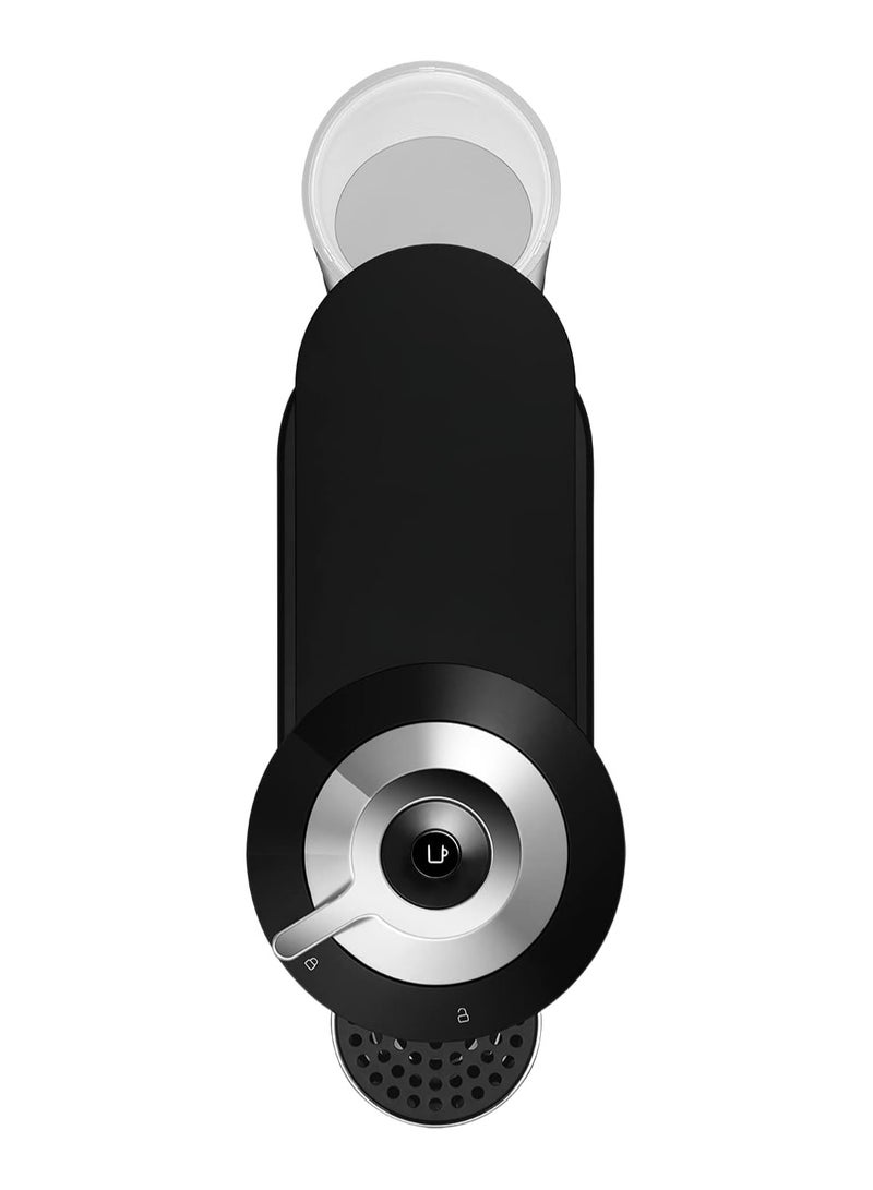 Vertuo Coffee Capsule Machine By Krups With Aeroccino 3 Milk Frother Automatic Switch-Off Short Heat-Up Time Six Cup Sizes Easy Preparation Space-Saving 1.2 L 1500 W XN9108+3694EUBK Black