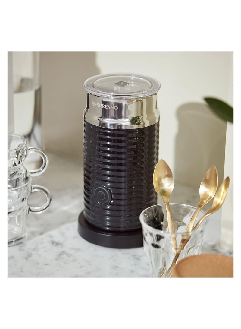 Vertuo Coffee Capsule Machine By Krups With Aeroccino 3 Milk Frother Automatic Switch-Off Short Heat-Up Time Six Cup Sizes Easy Preparation Space-Saving 1.2 L 1500 W XN9108+3694EUBK Black