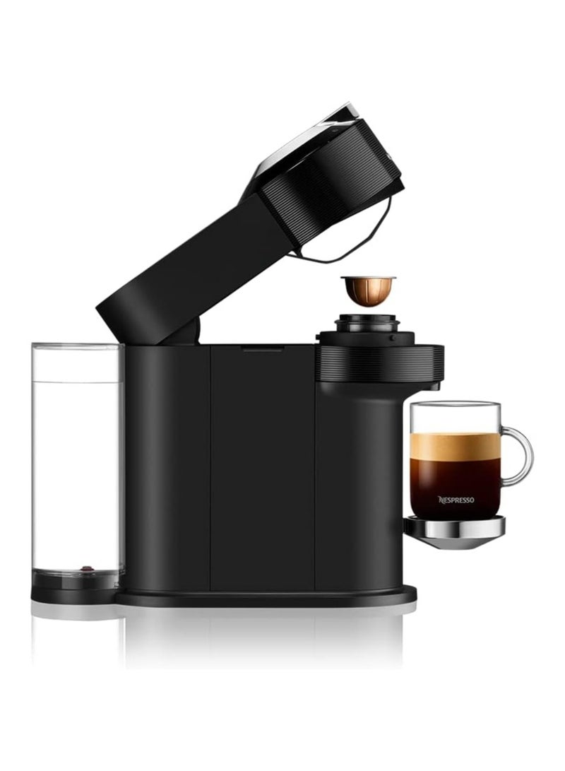 Vertuo Coffee Capsule Machine By Krups With Aeroccino 3 Milk Frother Automatic Switch-Off Short Heat-Up Time Six Cup Sizes Easy Preparation Space-Saving 1.2 L 1500 W XN9108+3694EUBK Black