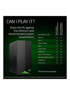 Pavilion Gaming Desktop Computer, AMD 6-Core Ryzen 5 5600G Processor/16GB RAM/512GB SSD/4GB Nvidia Geforce GTX730 Graphics Card/Windows 10 Home/Mouse and Keyboard/Windows 10 Home Black - pnsku/N70030601V/45/_/1702973014/fea4e781-2c36-460e-b780-17dfc3049016