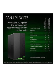 Pavilion Gaming Desktop Computer, AMD 6-Core Ryzen 5 5600G Processor/8GB RAM/256GB SSD/4GB Nvidia Geforce GTX730 Graphics Card/Windows 10 Home/Mouse and Keyboard/Windows 10 Home Black - pnsku/N70030602V/45/_/1702973009/264ffe3c-f5d5-42a2-bc89-d8fb69690b54