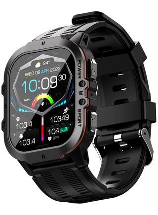 CODE26 Smartwatch For Men With Amoled Always On Display Bluetooth Calling Waterproof Fitness Watches For Android iOS Black - pnsku/N70030608V/45/_/1702879285/efea81a1-dc41-4f0b-80fb-ac8d6522bc50