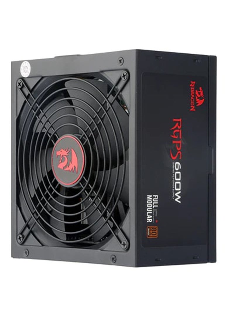 REDRAGON - Power Supply RGPS GC-PS003 600W Full Module Gaming PC - Image 1