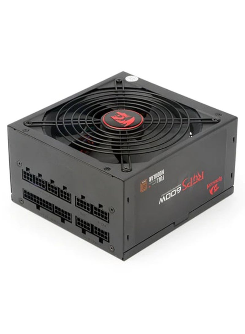 REDRAGON - Power Supply RGPS GC-PS003 600W Full Module Gaming PC - Image 1