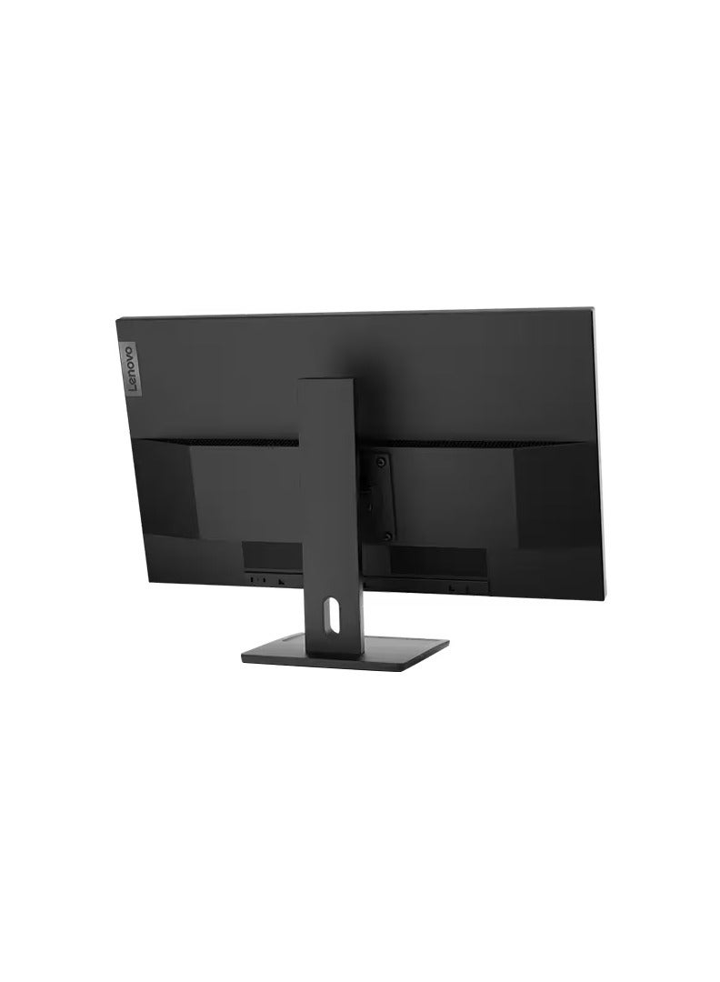 Lenovo - ThinkVision E28u-20 28.0 Inch Monitor, IPS - Natural Low Blue Light Panel, UHD 3840 x 2160, Input Connectors- 2xHDMI 2.0 + DP 1.2 ,Cables included - HDMI, Built-In SPK UHD Monitor Black - Image 1