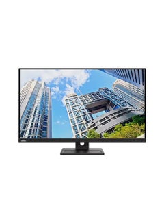 ThinkVision E28u-20 28.0 Inch Monitor, IPS - Natural Low Blue Light Panel, UHD 3840 x 2160, Input Connectors- 2xHDMI 2.0 + DP 1.2 ,Cables included - HDMI, Built-In SPK UHD Monitor Black