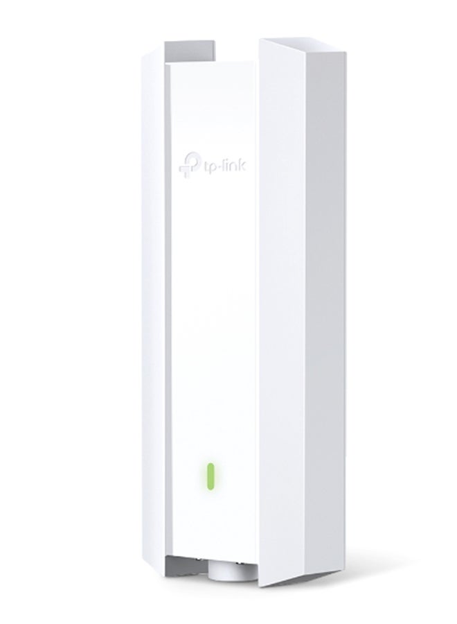TP-LINK - AX3000 Indoor/Outdoor WiFi 6 Access Point, Superior WiFi 6 Speeds, Higher Network Efficiency, 160 MHz Bandwidth Channel, Long-Range Coverage, Omada Mesh Technology, EAP650-Outdoor White - Image 1