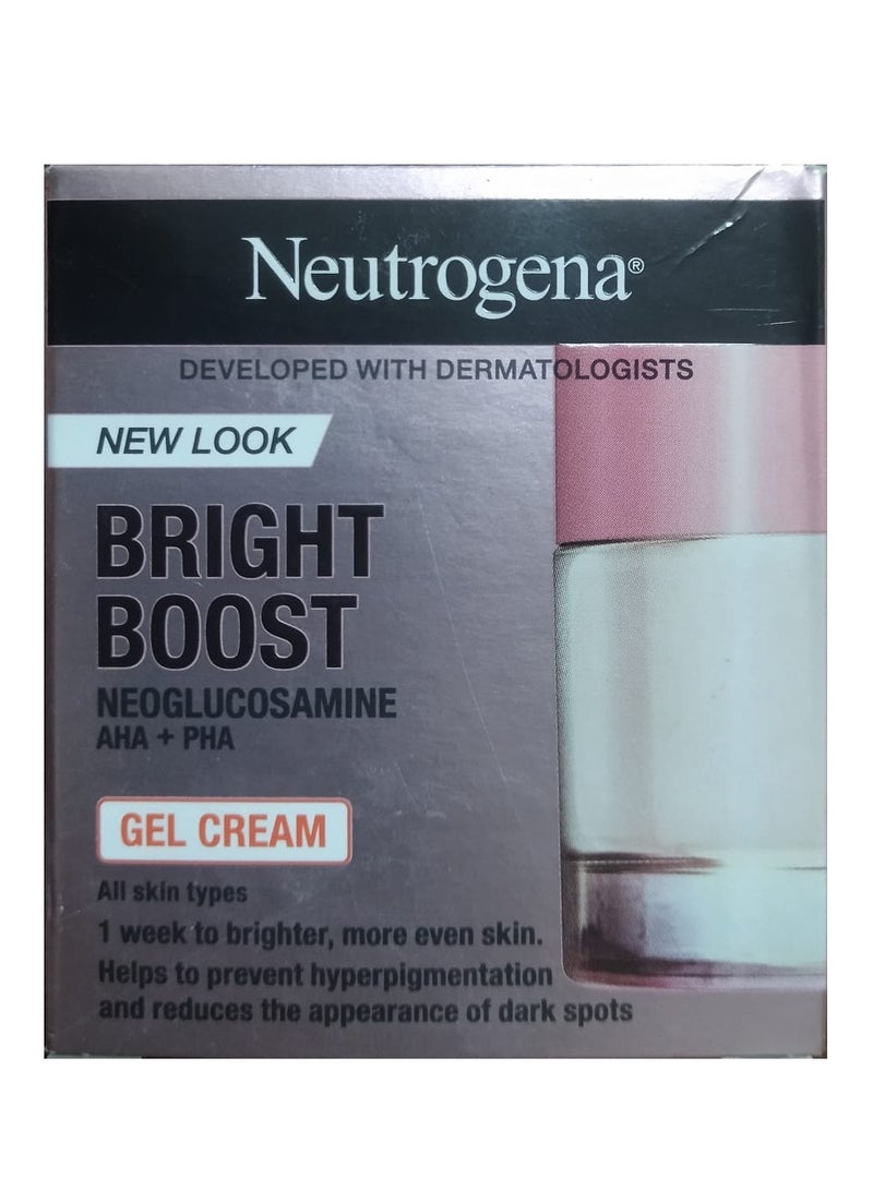 Neutrogena - Bright Boost Gel Cream 50ml - Image 1