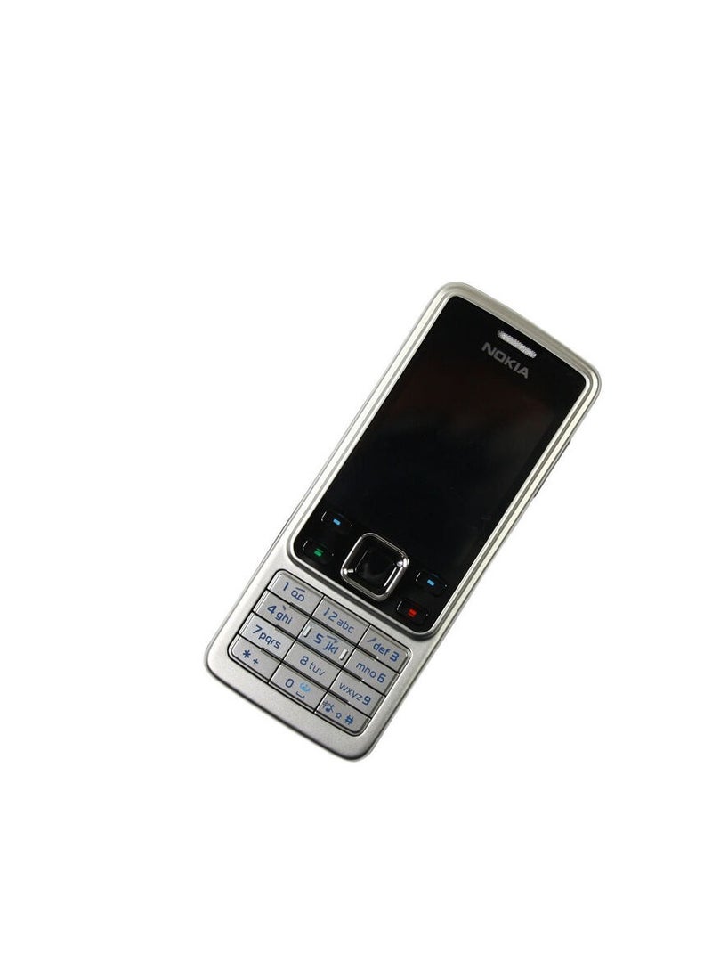 NOKIA - Classic 6300 Silver Real Metal GSM Mobile Phone Camera FM Rare - Image 1