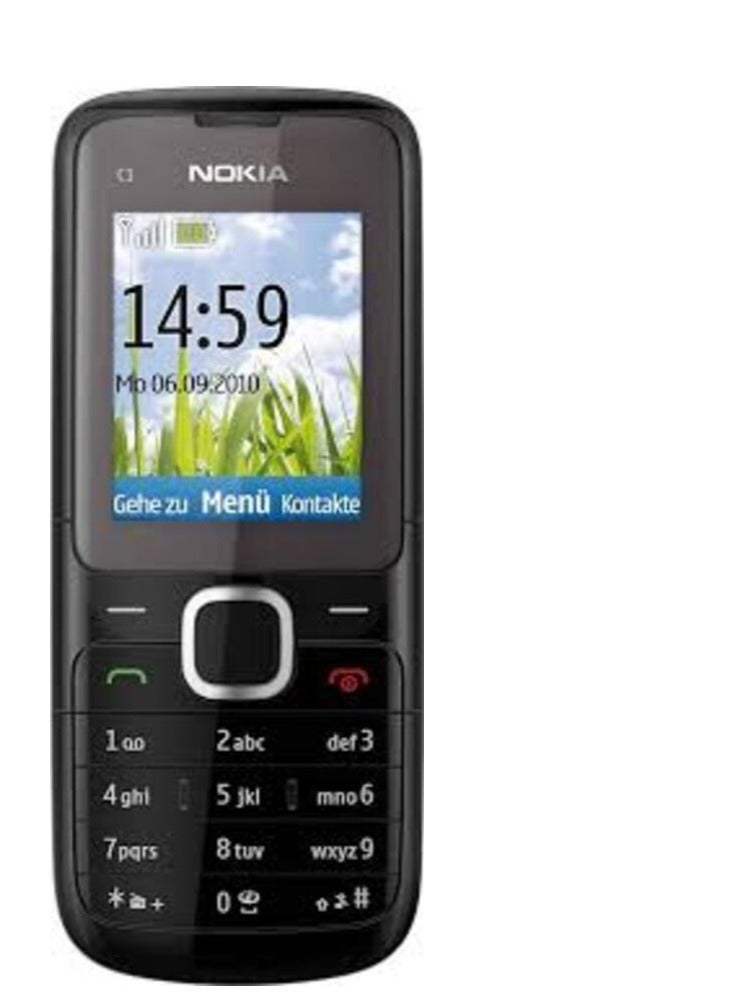 NOKIA C1-01  Mobile Phone - Dark Grey - Image 1