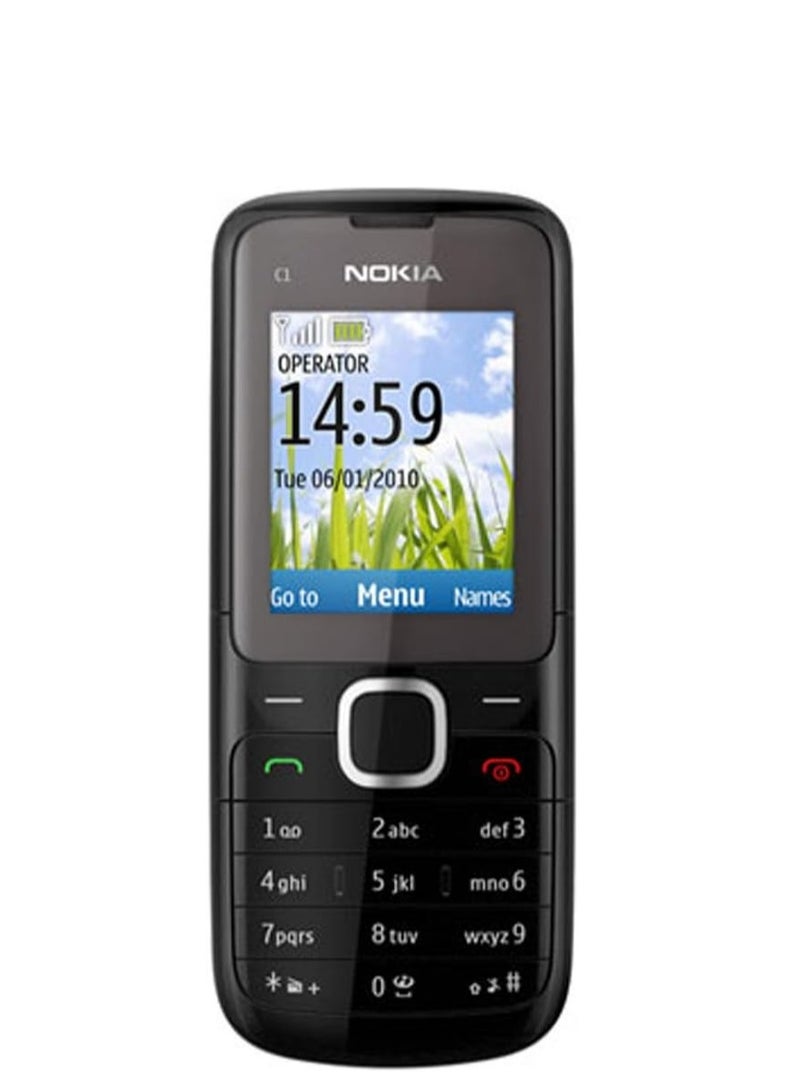 NOKIA C1-01  Mobile Phone - Dark Grey - Image 4