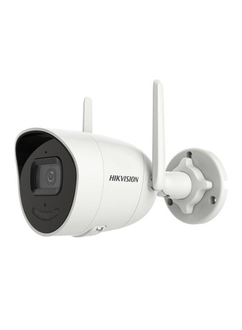 4 MP Outdoor Audio Fixed Bullet Network Camera |DS-2CV2041G2-IDW White