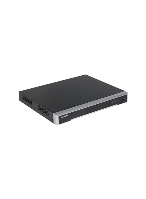 32-ch 1U K Series AcuSense 4K Non-Poe NVR, Up to 32-ch IP Camera Inputs, Up to 2-ch@12 MP or 3-ch@8 MP, Up to 256 Mbps Bandwidth, 2 SATA Interfaces, Up to 10 TB Capacity (No HDD) | DS-7632NXI-K2 ‎Black