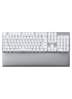 Pro Type Ultra Wireless Mechanical Keyboard - Silent, Linear Switches, Ergonomic Design, Hyperspeed Technology, Fully ProgRAMmable Keys & Smart Controls - Rz03-04110100-R3M1 White