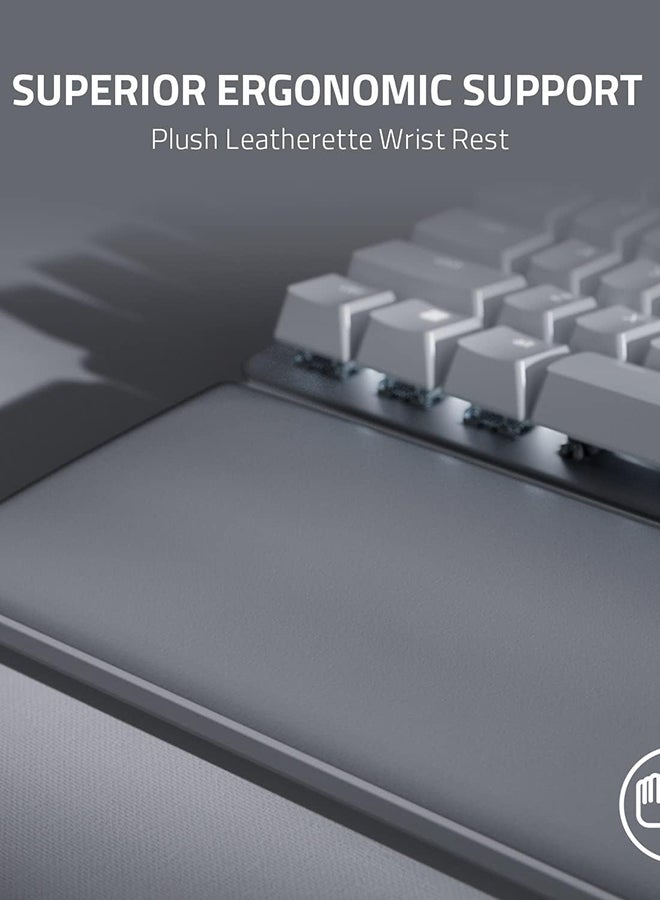 RAZER - Pro Type Ultra Wireless Mechanical Keyboard - Silent, Linear Switches, Ergonomic Design, Hyperspeed Technology, Fully ProgRAMmable Keys & Smart Controls - Rz03-04110100-R3M1 White - Image 1