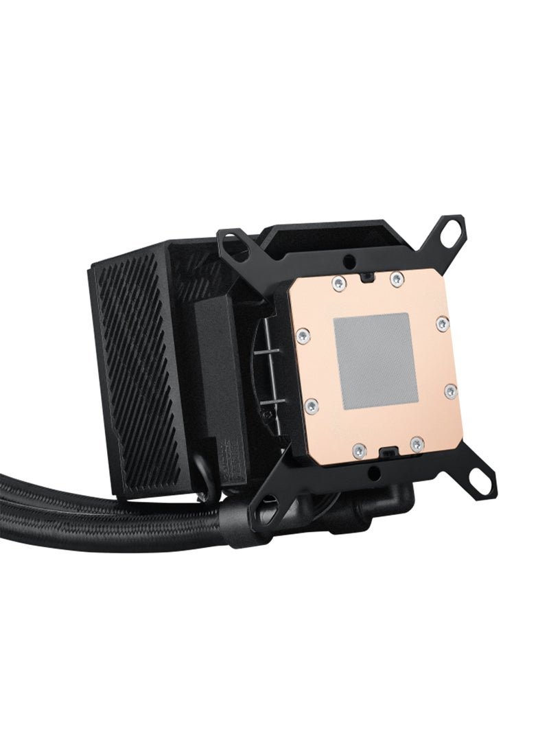 ASUS - ROG RYUJIN III 360 ARGB Liquid CPU Cooler, 360mm Radiator, 3.5" Full Color LCD, 3x 120mm Magnetic Daisy-chainable Fan, 21.08 CFM Airflow, 2200 RPM Speed, PWM/ DC Control | 90RC00L1-M0UAY0 Black - Image 1
