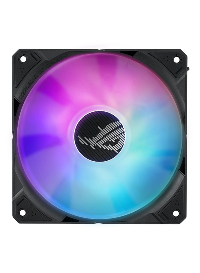 ASUS - ROG RYUJIN III 360 ARGB Liquid CPU Cooler, 360mm Radiator, 3.5" Full Color LCD, 3x 120mm Magnetic Daisy-chainable Fan, 21.08 CFM Airflow, 2200 RPM Speed, PWM/ DC Control | 90RC00L1-M0UAY0 Black - Image 1