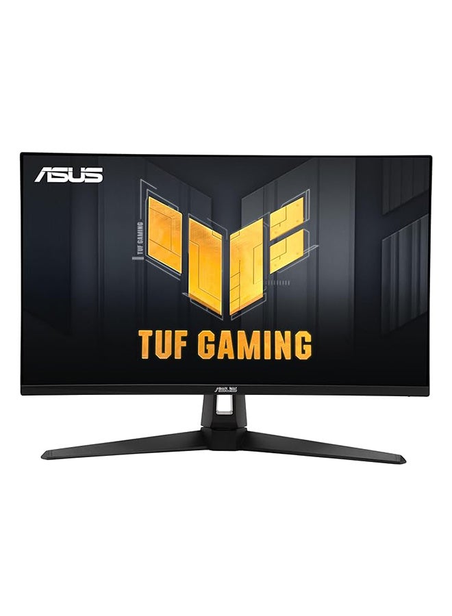 ASUS - TUF VG279QM1A Gaming Monitor, 27" FHD Fast IPS Display, 280Hz Refresh Rate, 1ms (GtG) Response Time, G-Sync & FreeSync Premium Technology, HDR10 Support, 16.7M Display Colors, 178° Wide Viewing Angles, ASUS Extreme Low Motion Blur (ELMB), Adjustable Height, Tilt, Swivel, VESA Mount Compatible, Blue Light Filter, Flicker-Free Technology, 90LM05X0-B01370 Black - Image 1